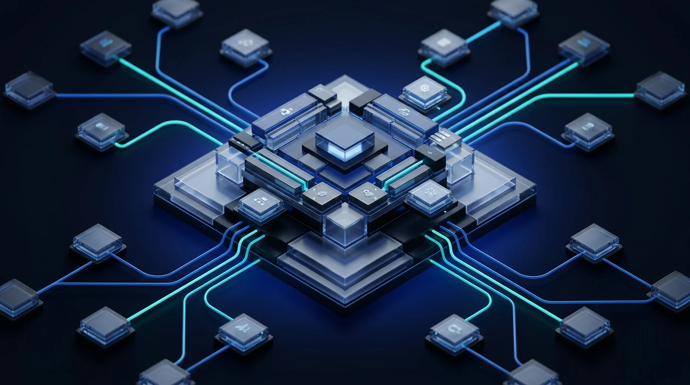 Modular digital software platform architecture with extensible service modules